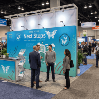 Enhances in-store promotions with vibrant, easy-to-place