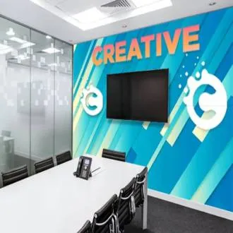 Branded Conference Room Accent Walls