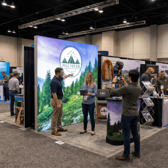 Sidewalk advertising