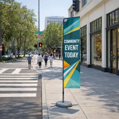 Enhances in-store promotions with vibrant, easy-to-place