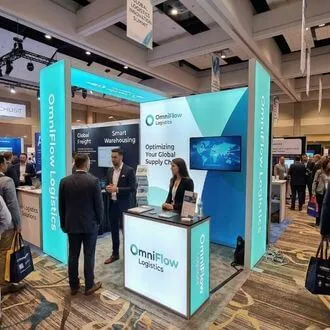 High-Visibility Trade Show Corner Booths