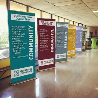 Indoor Programs Signage: