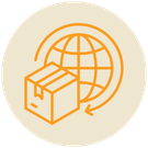 Now You Can Enjoy
                  International Shipping