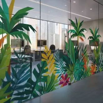 Office Branding & Privacy Graphics