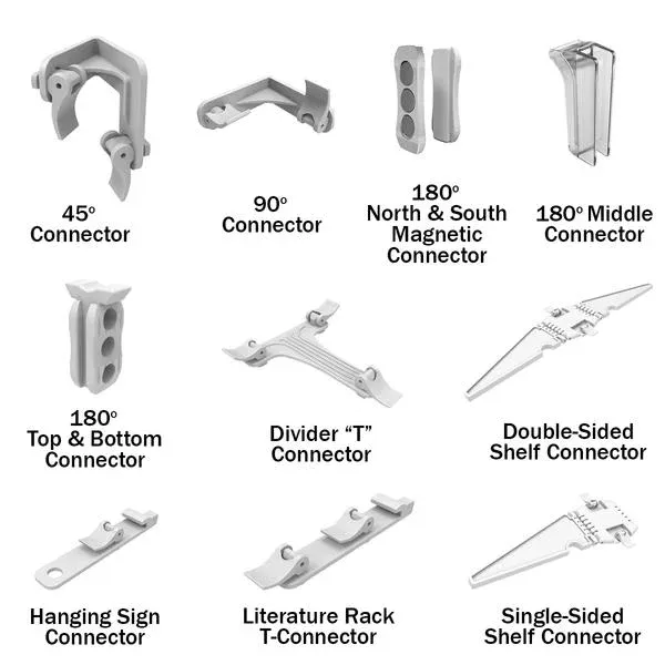 Brite-Lite Modular Lightbox Display Connectors