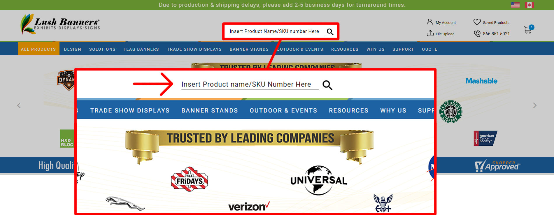 Image of Locate the Product Name or SKU