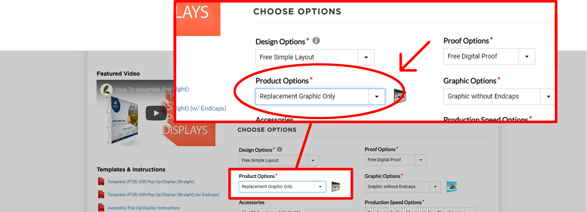 Image of Select the Graphics Only Option