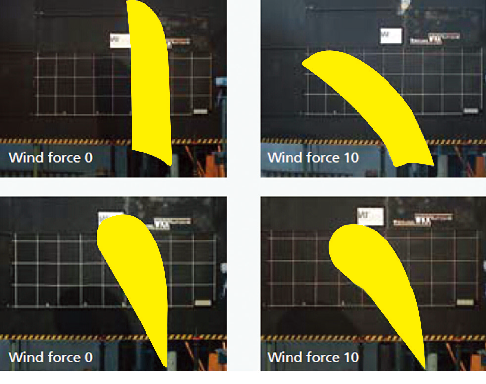 Single side banner withstands wind speeds