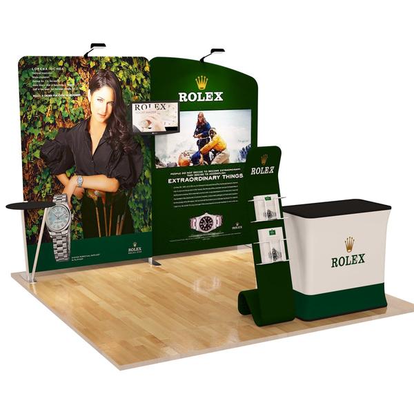 10x10 Trade Show Booth Designs XVline Modular 10ft Trade Show Display